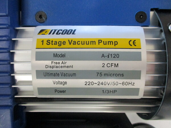 Вакуумный насос A-I120 (AITCOOL)1