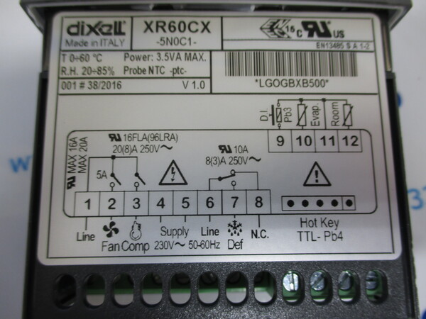 Контроллер DIXELL XR-60CX-5N0C1 1