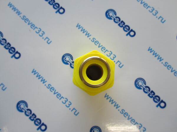 Муфта диэлектрическая ДУ-15 (12 вннар) латунь (2)