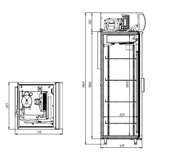 фармацевтический Polair ШХФ-0,5ДС_2