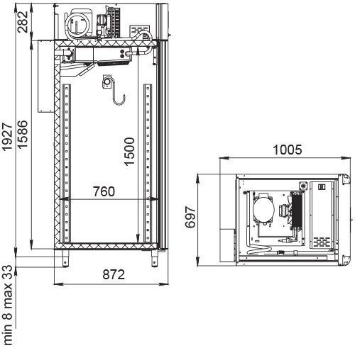 Шкаф для вызревания мяса Polair CS107 Meat Тип 2_bl2