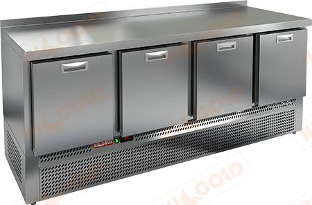 Холодильный стол HICOLD GNE 1111/TN BOX, нижн, 4 ящика (-2...+10°С) | Продажа, монтаж и обслуживание холодильного оборудования | Север33