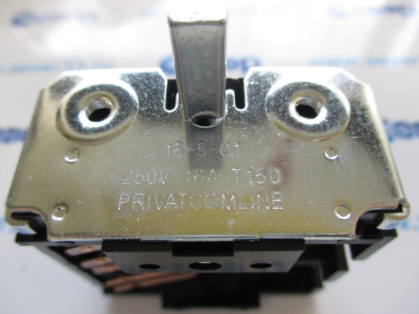 Переключатель плиты ПМ-16-5-01 (конфорка)2