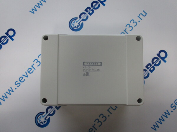 Коробка клеммная 5-полюсная 2.5-16 кв.мм 125х167х82 IP55IP65 серая (K 9105)1
