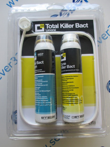 Набор очищаюших средств TotalKillerBact пена 100 мл (лимон)