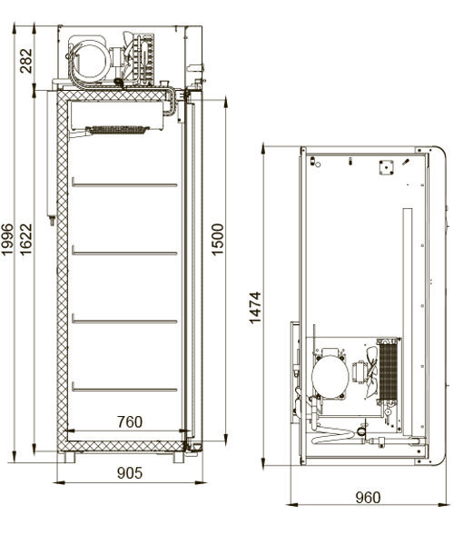 Шкаф холодильный Polair CB114-Sm_5