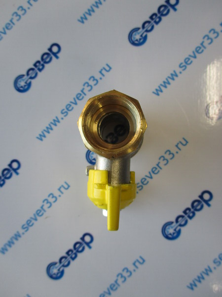 Кран шар. газ. 11Б27П (4МПа) LD Pride ДУ-15 гг (бабочка)2