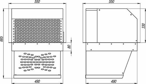 Моноблок потолочный Polair MM109ST_2