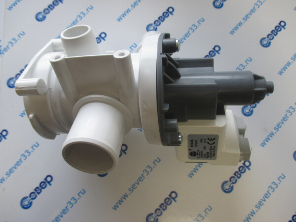 Насос HANYU 30W на 3-ех винтах клеммы назад раздельно,с улиткой на Samsung DC90-11110K 1