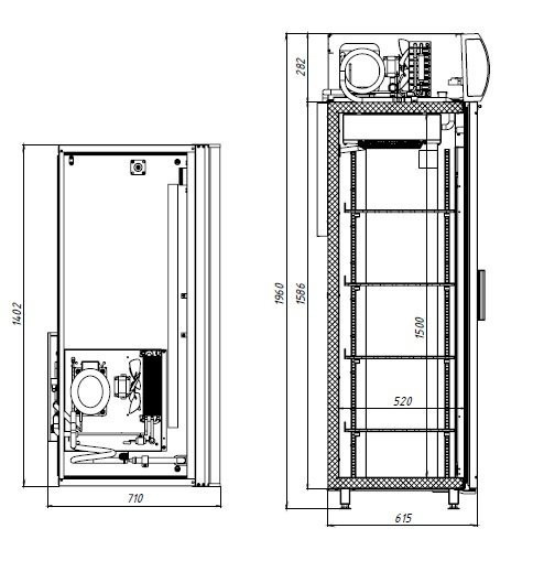 фармацевтический Polair ШХФ-1,0ДС_2
