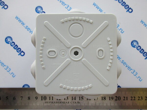 Короб распределительный  80х80х40 (Промрукав)1