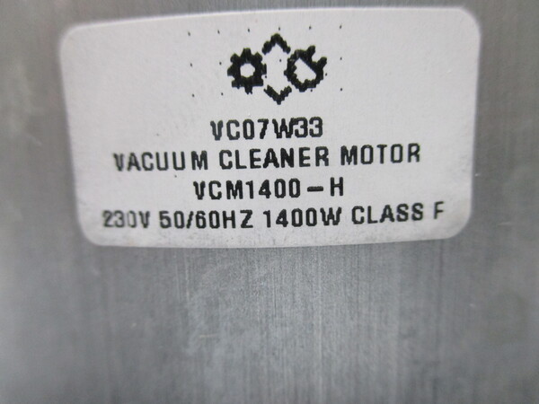 Двигатель пылесоса BOSCH 1400W H=122mm VCM1400-H