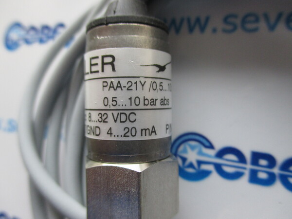 Токовый преобразователь давления Keller, 0.5-10 bar с выходным сигналом 4-20 мА, 2м1