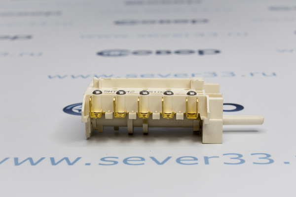 Переключатель мощности GEFEST мод. 6140, 5110, 5140 на конфорки, 7 реж.(DREEFS 5HT034, 5НТ032)_4e