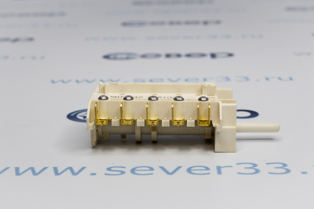 Переключатель мощности "GEFEST" мод. 6140, 5110, 5140 на конфорки, 7 реж.(DREEFS 5HT/034, 5НТ/032) | Продажа, монтаж и обслуживание холодильного оборудования | Север33