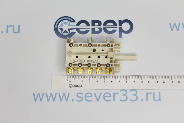 Переключатель мощности GEFEST мод. 6140, 5110, 5140 на конфорки, 7 реж.(DREEFS 5HT034, 5НТ032)_1e