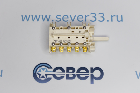 Переключатель мощности "GEFEST" мод. 6140, 5110, 5140 на конфорки, 7 реж.(DREEFS 5HT/034, 5НТ/032) | Продажа, монтаж и обслуживание холодильного оборудования | Север33