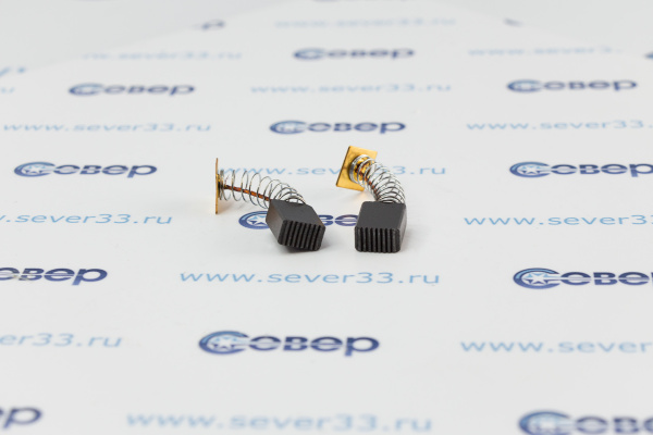 Электроугольная щетка (2шт), Интерскол (дрель ДУ 1050), 6x10x13мм, квадратный проводник (560)_3