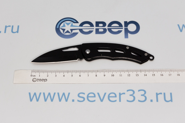 Нож туристический СЛЕДОПЫТ, дл. клинка 63 мм, изогнутый корпус, на блистере_3