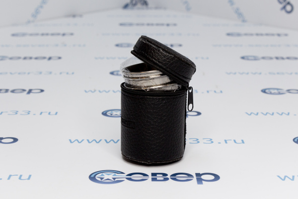 Рюмка СЛЕДОПЫТ 60 мл, в кожаной тубе 4 шт._1