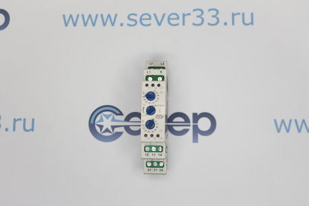 Реле напряжения Меандр РКН-3-15-15 АС230В/400В УХЛ4 | Продажа, монтаж и обслуживание холодильного оборудования | Север33