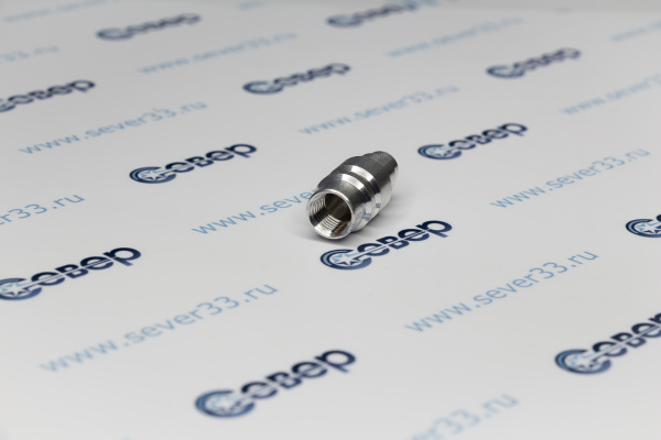 Штуцер алюминиевый заправочный порт низкого давления LP R134-a