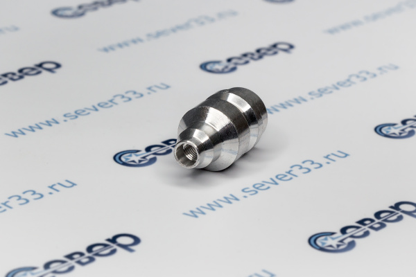 Штуцер алюминиевый заправочный порт высокого давления HP R134-a_4_2