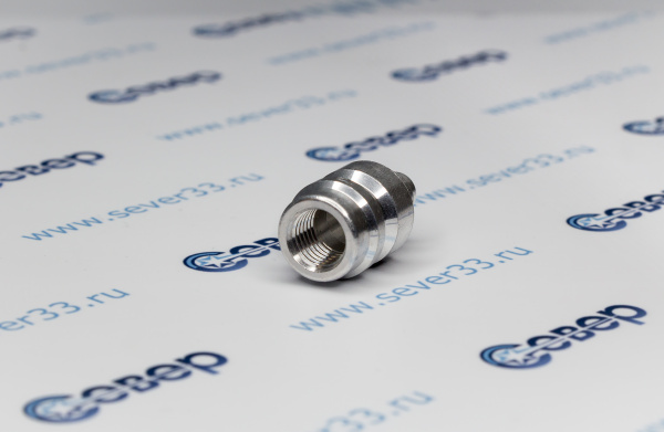 Штуцер алюминиевый заправочный порт высокого давления HP R134-a_3