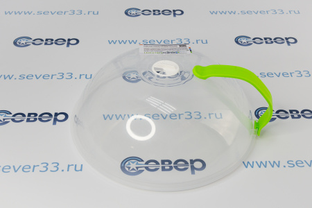 Крышка для СВЧ-печи, диаметр 260 мм зеленая ручка  | Продажа, монтаж и обслуживание холодильного оборудования | Север33