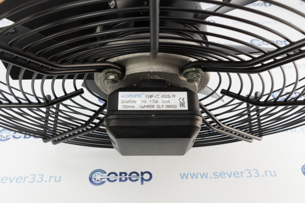 Вентилятор YWF 4E-450 S-7F (220 В) всасывающий_2