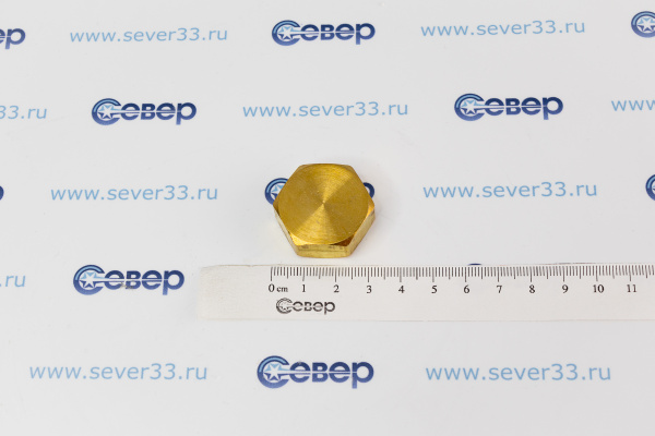 Заглушка на трубу Ø 34 резьбовая_1