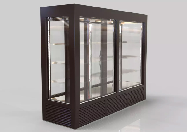 Шкаф-витрина Glacier Исполин двухкамерный_1