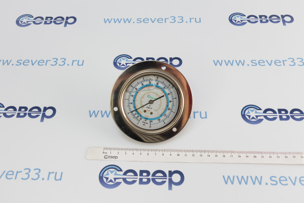 Манометр с глицерином, 80 мм. (R22; R134a;R404A; R407C) BCJH-NG-RC-80_3