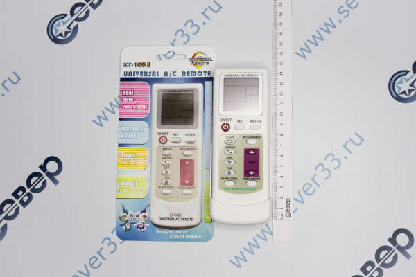 Пульт дистанционного управления универсальный для кондиционеров KT-109 2_2e