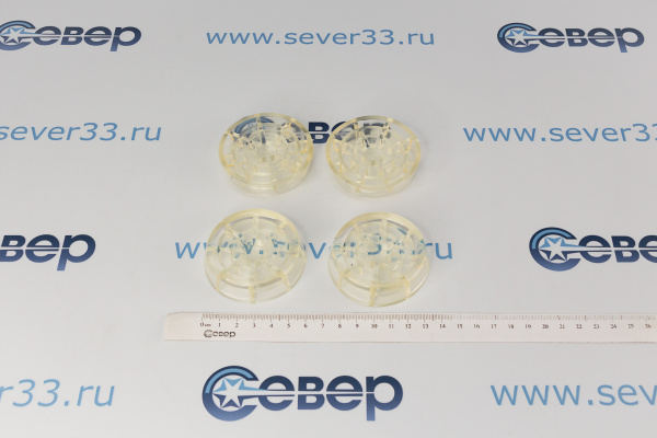 Антивибрационные подставки Ozone CMA-15Т, прозрачные круглые_3