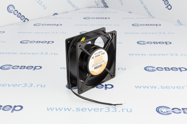 Вентилятор плоский (квадратный) 120x120x38 (220V)_3