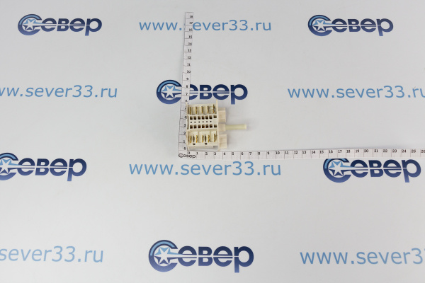 Переключатель режимов духовки 7 позиций шток 23мм для плиты Hansa 8002197_4