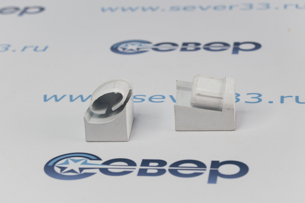 Крепление ручки духовки DARINA белое мод.GM341,441,442, КМ341,441, ЕМ331,341, ЕС341, NEVA (пара)_3