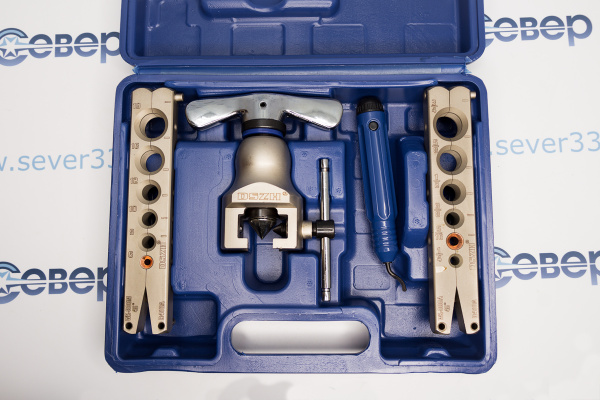 Набор развальцовочный CT-808 AM-L (вальцовка+труборез+риммер)_3e