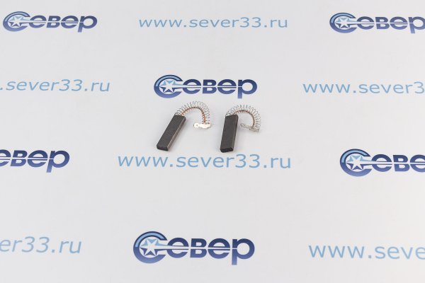 Щетки угольные SKL для эл. двиг. (к-т) 5x13,6x43 (пружинки)_1