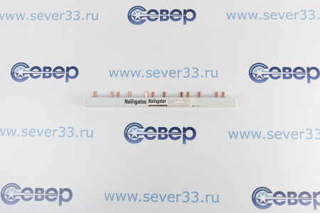 Шина соединительная 3ф 63А 12 модулей (22 см) штырь | Продажа, монтаж и обслуживание холодильного оборудования | Север33