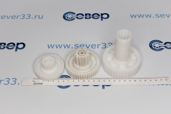 Комплект шестеренок для мясорубки Bosch (3шт)_3