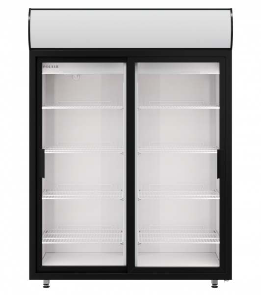 Шкаф холодильный Polair DM110Sd-S двери купе_2