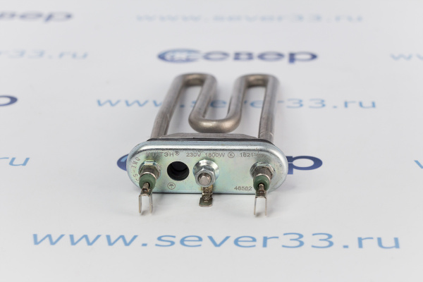 Тэн 1800W отверстие под датчик L=170мм, R13+, М120 изогнутый_1