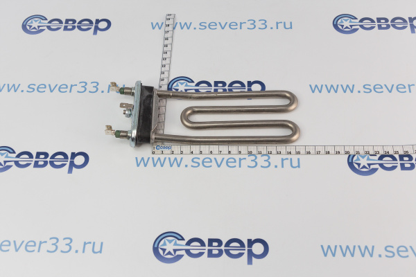 Тэн 1800W отверстие под датчик L=170мм, R13+, М120 изогнутый_3