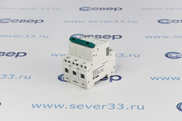 Выключатель автоматический Dekraft 3P C 16А ВА-103 6кА_2