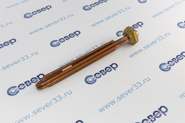 ТЭН 4,5 кВт (3х1,5) RDT D42мм медный_3