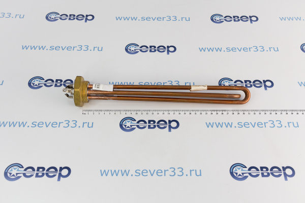 ТЭН 4,5 кВт (3х1,5) RDT D42мм медный_5