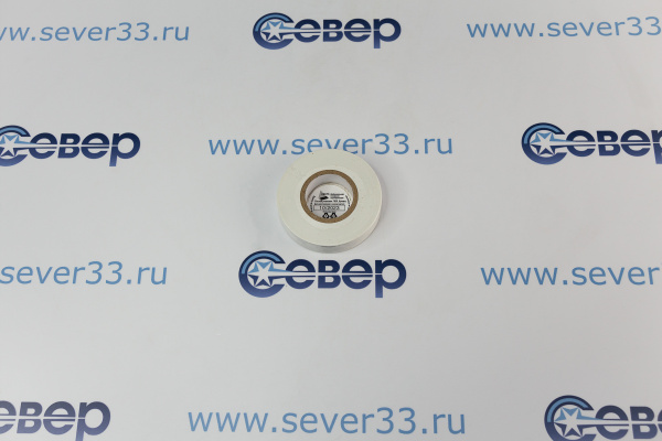 Изолента AVIORA ПВХ белая 15мм 20м_2