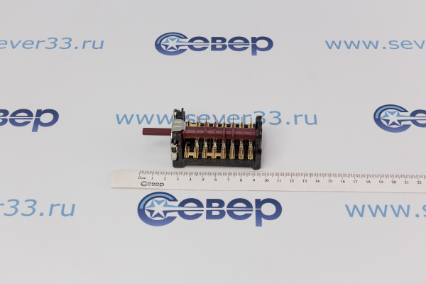 Переключатель плиты 263900054,870701К BEKO 7 поз. 23 мм (16А)_2